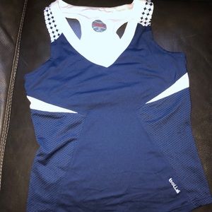 Cute athletic tank top perfect for working out in.